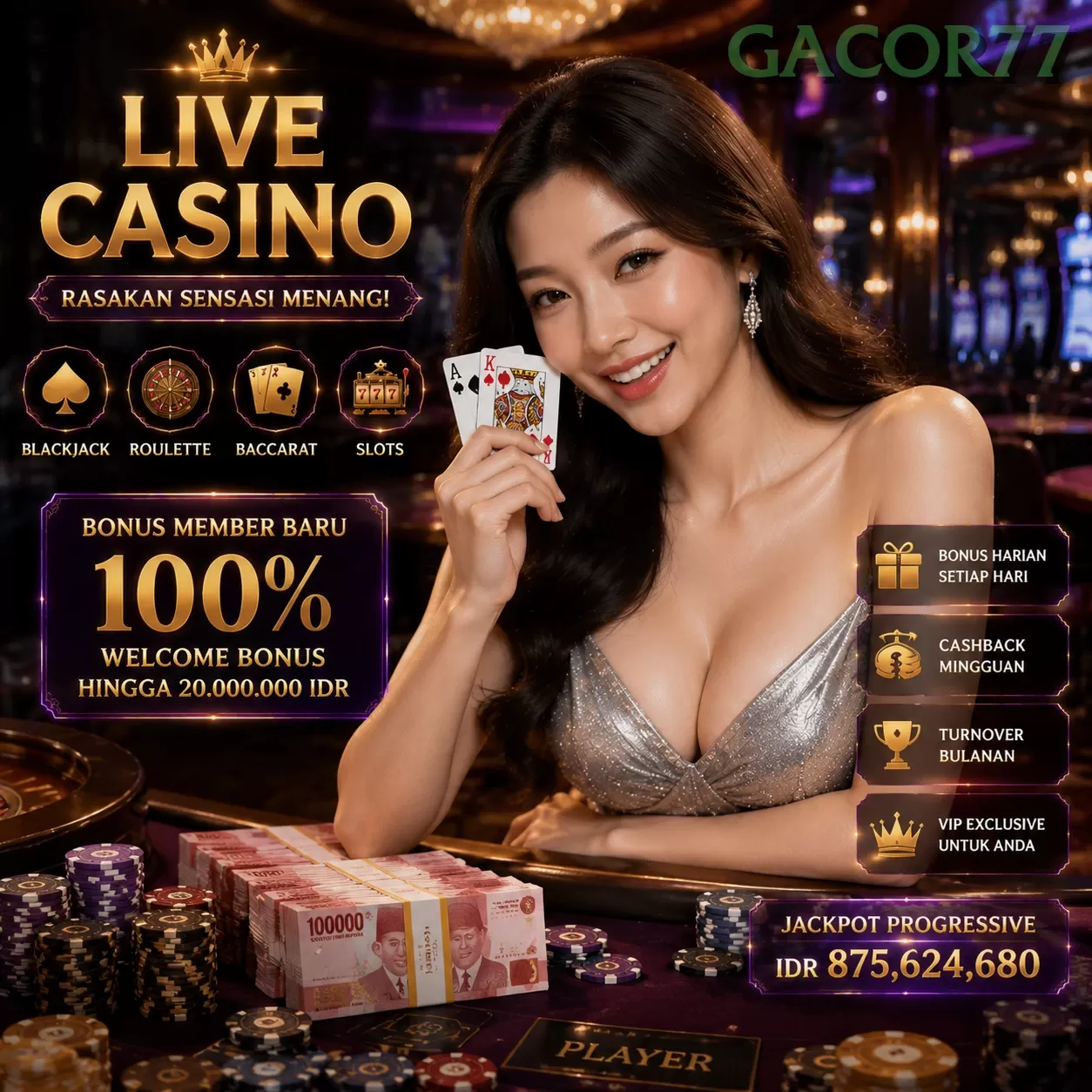 gacor77: Promo dan Bonus Terbaik untuk Para Gamer Indonesia